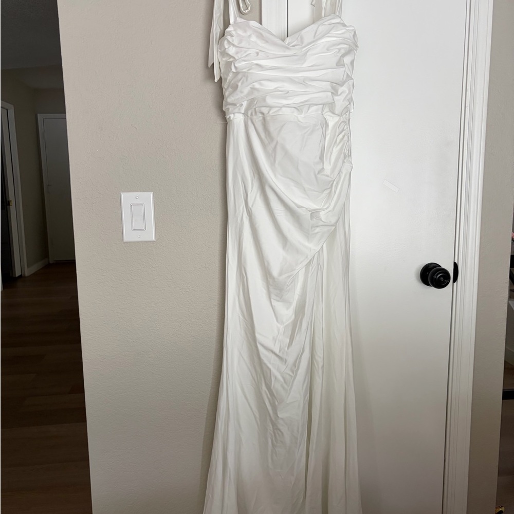 Elegant White Gown